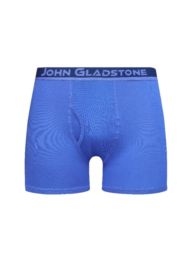 John Gladstone Men's Boxer Color Outer Elastic - 3 Piece Pack - Image 2